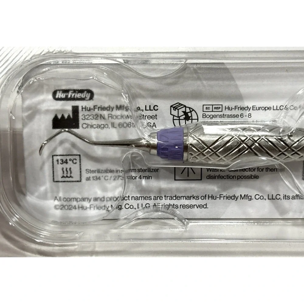HuFriedyGroup S204SXE2 204S DE Sickle Scaler EE2 Harmony Sterile Lot of 5 New